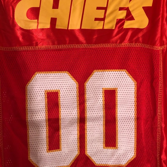 Kansas City Chiefs #00 NFL Officially Licensed Dog Pet Jersey - Picture 2 of 7